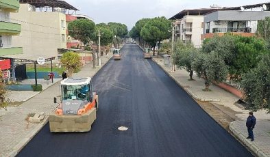 Aydın büyükşehir belediyesi’nden aydın genelinde 21 noktada birden yol imal çalışması