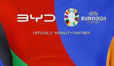 BYD, UEFA EURO 2024™’ün Resmi Partneri ve Resmi E-Mobilite Partneri Oldu