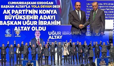 Cumhurbaşkanı Erdoğan Lider Altay’la “Yola Devam” Dedi