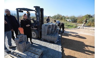 Filiz lider gökçealan’daki yol çalışmalarını anlattı: kenti nakış nakış işliyoruz