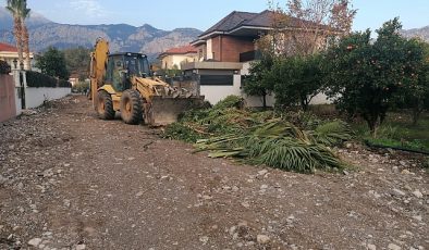 Kemer’de paklık çalışmaları