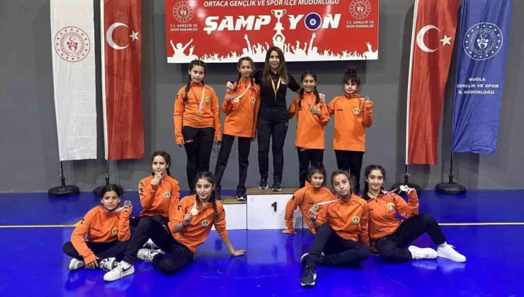 Köyceğizli Güreşçiler Okul Sporlarına Damga Vurdu