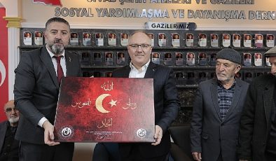 Lider Alım Ankara Dönüşü birinci ziyaretini Şehit Aileleri ve Gazilere yaptı