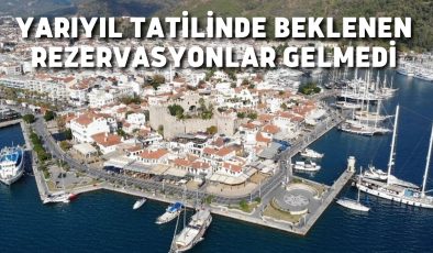 Yarıyıl tatilinde beklenen rezervasyonların gelmemesi turizmcilerin umudunu yeni sezona bıraktı