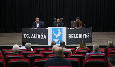 Aliağa Belediye Meclisi Toplanıyor