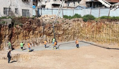 Balbey Kentsel Yenileme Projesi’nde birinci beton döküldü