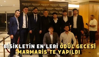 ‘Bisikletin En’leri ödül gecesi Marmaris’te yapıldı