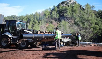 Bozburun İçme Suyu Çizgisinin 10 Kilometresi Tamamlandı