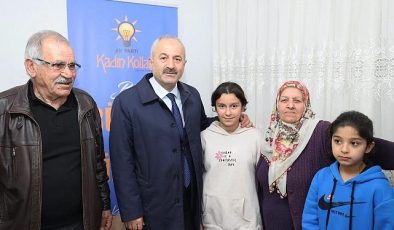 Cumhur İttifakı Adayı Büyükgöz İstasyon Mahallesi’ndeydi