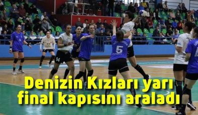 Denizin Kızları yarı final kapısını araladı