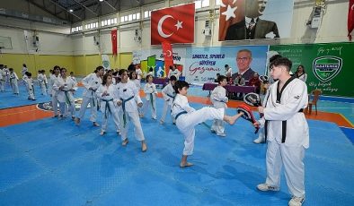 Gaziemir’in taekwondocularından nesil gayreti