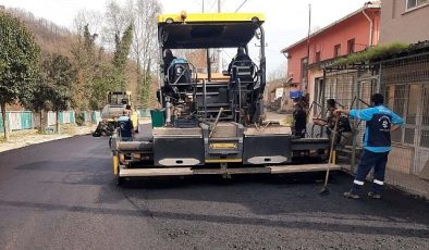 Gölcük Selimiye yolu asfaltlandı