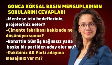 Gonca Köksal basın mensuplarıyla bir araya geldi