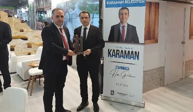 Karaman standı ağır ilgi görüyor