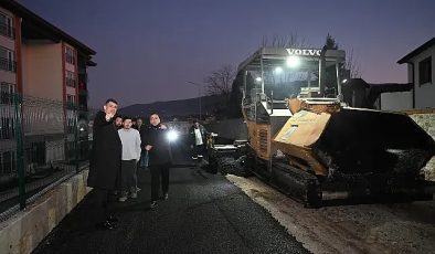 Kartepe FSM’de Asfalt Serimi Tamamlandı