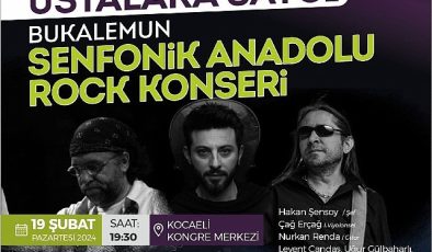 Kocaeli Büyükşehir’den Anadolu Rock’un ustalarına hürmet konseri