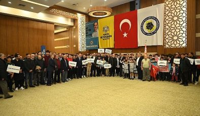 Konya Büyükşehir Amatör Spor Kulüplerine 7,5 Milyon Liralık Materyal Dayanağında Bulundu