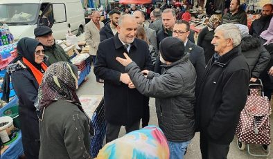 Lider Sandıkçı’ya Vatandaşlardan Sevgi Seli