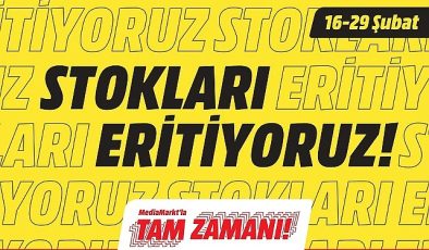 MediaMarkt’ta Stokları Eritiyoruz Kampanyası Başladı!