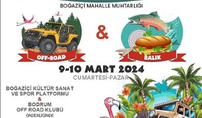 Milas Belediyesi, Boğaziçi Mahallesi’nde gerçekleştireceği Bargilya Off-Road ve Balık Şenliği ile vatandaşlarına heyecan ve lezzet dolu iki gün geçirtmeye hazırlanıyor