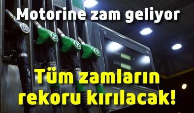 Motorine zam geliyor! Tüm zamların rekoru kırılacak