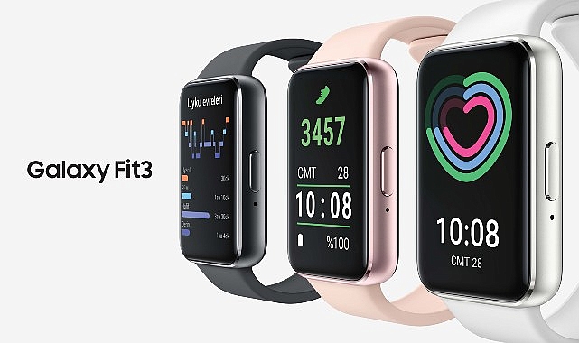 Ömür stiline ahenk sağlayan yeni kuşak akıllı bileklik Samsung Galaxy Fit3 alanlara, özel kordon hediye!