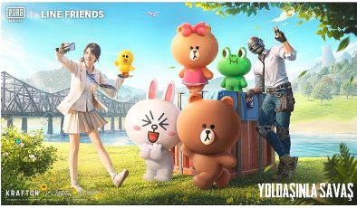 PUBG MOBILE’ın savaş alanına LINE FRIENDS’in eğlenceli dünyası geliyor