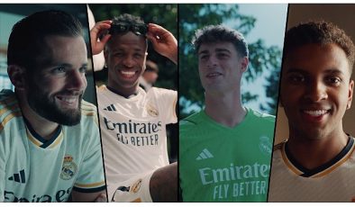 Real Madrid’in yıldızları, Emirates’in yeni reklam sinemasında yer aldı