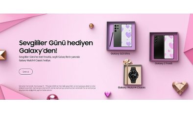 Samsung’dan Sevgililer Günü Periyoduna Özel Kampanya: Galaxy Ailesinden Seçili Telefonları Alanlara, Galaxy Watch4 Classic Hediye!