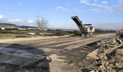 TEM Otoyolu İstanbul istikameti asfaltlandı