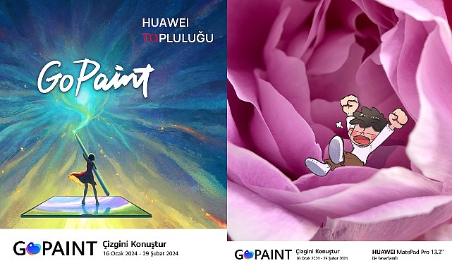 Yaratıcılığınıza İlham Verin: HUAWEI GoPaint Çizim Yarışı Başladı