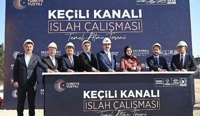 Lider Altay 240 Milyon Lira Maliyetle Hayata Geçecek Keçili Kanalı Islah Çalışması’nın Temelini Attı