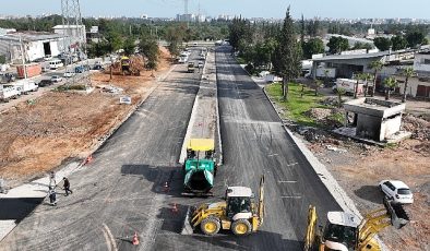 Mustafa Haşmet Caddesi’nde çalışmalarda sona gelindi