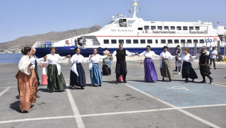 Bodrum’dan Leros Adası’na İDO seferleri başladı