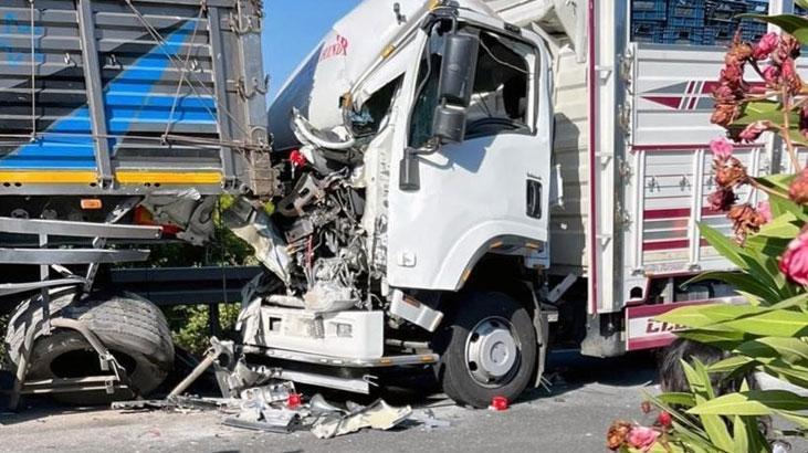 İki kişinin feci sonu! Muğla’daki kaza kamerada