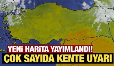 Meteoroloji’den çok sayıda ile sağanak yağış uyarısı!