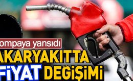 Akaryakıtta fiyat değişimi. Pompaya yansıdı