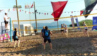 Muğla’da 3. Zafer Kupası Plaj Voleybolu Turnuvası Devam Ediyor