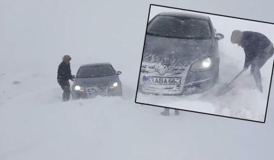 Beyaz esaret! Bir anda bastırdı, mahsur kaldılar… Meteoroloji’den yeni uyarı geldi