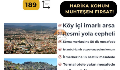 Manisa Soma Kiraz’da Yatırımlık İmarlı Arsa – Gelişen Bölgede Kaçırılmayacak Fırsat