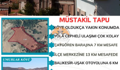 Balıkesir Sındırgı Umurlar’da Kaçırılmayacak Yatırım Fırsatı