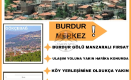 Burdur Merkez Gökçebağ’da 12.157 m² Burdur Gölü Manzaralı Yatırım Fırsatı